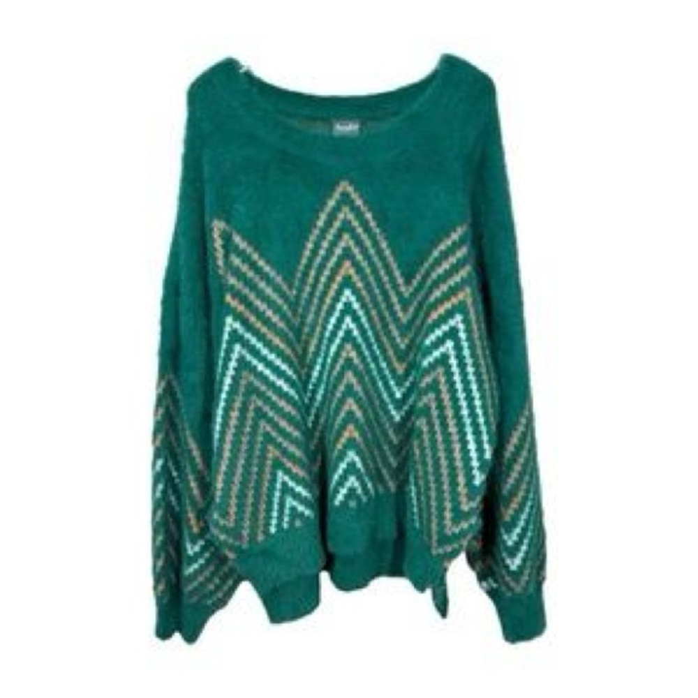 😍Arula Turquoise Chevron Sweater😍